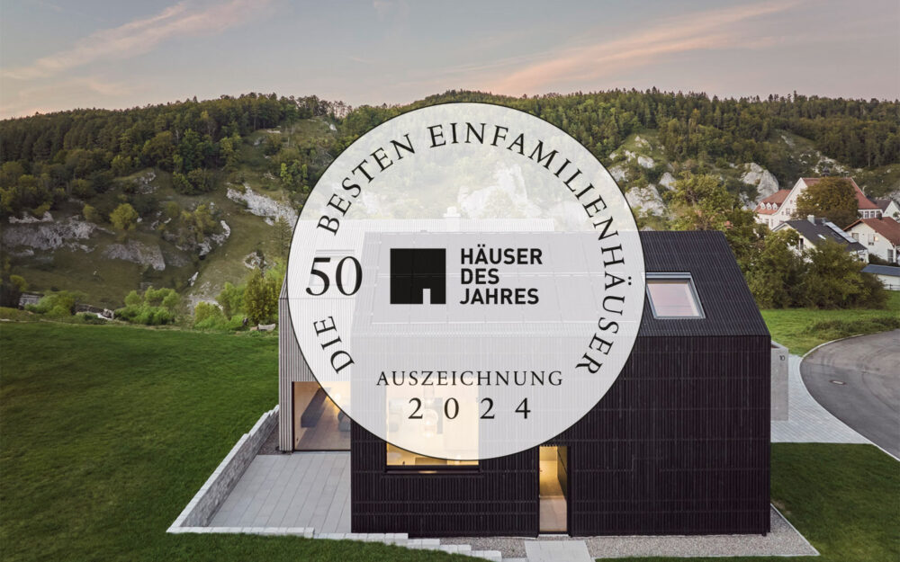 Zwei an der Donau – nachhaltige Architektur im Donautal - HI Architektur Stuttgart - Titelbild - Die 50 besten Einfamilienhäuser 2024