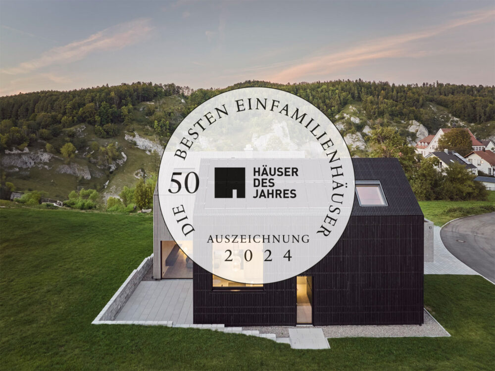 Zwei an der Donau – nachhaltige Architektur im Donautal - HI Architektur Stuttgart - Titelbild - Die 50 besten Einfamilienhäuser 2024
